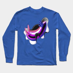 Genderfluid Nudibranch Long Sleeve T-Shirt